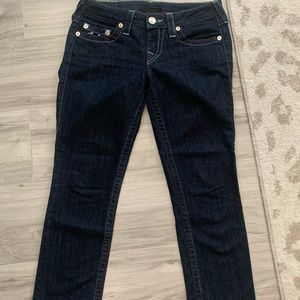 True religion capri jeans